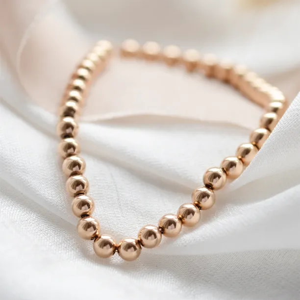 Klasický zlatý náramek CHARE Image