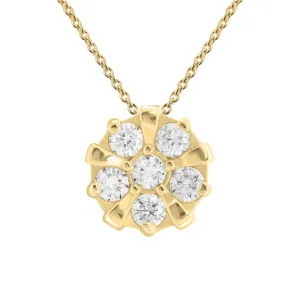 Zlatý přívěsek-talisman s diamanty ASILI Thumbnail