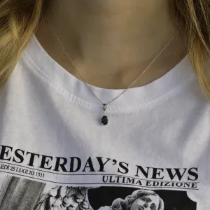 Elegantní safírový přívěsek KELI Thumbnail