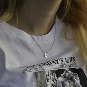 Originální zlatý přívěsek ve tvaru kaktusu s diamantem TINA Thumbnail