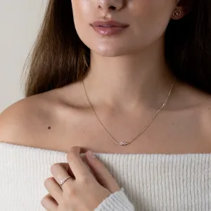 Cluster náhrdelník s diamanty CLARCO Thumbnail