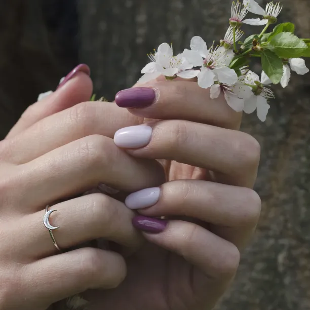 Originální stříbrný prsten MISE ve tvaru půlměsíce Image