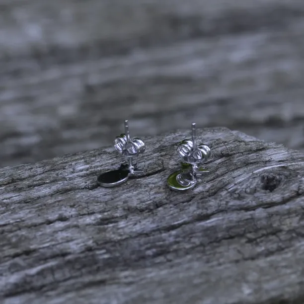 KATO ovocné tvary autentické stříbrné diamantové náušnice Image