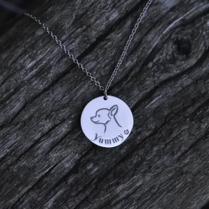 YUM zlatá Diamantová přívěska pro milovníky zvířat Thumbnail