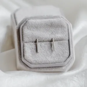 Zlaté minimalistické náušnice MALTE Thumbnail