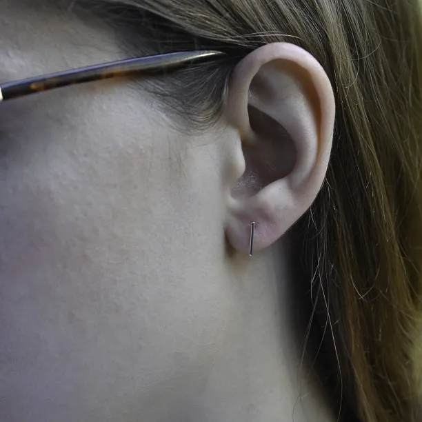 Zlaté minimalistické náušnice MALTE Image