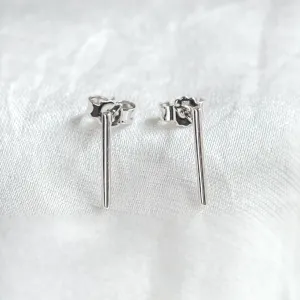 Zlaté minimalistické náušnice MALTE Thumbnail