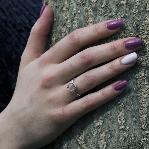 Originální zlatý prsten s diamanty MIFI Image