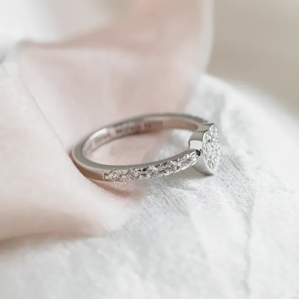 ERIA gold diamond ring Image