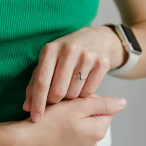 Personalizovaný prsten s diamantem SKIBI Thumbnail