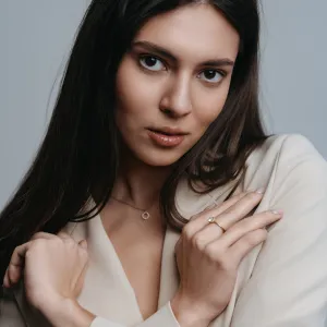 Luxusní zásnubní prsten s diamanty ISABELLA Thumbnail