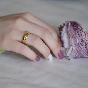 Zlaté snubní prsteny s diamantem HERA Thumbnail