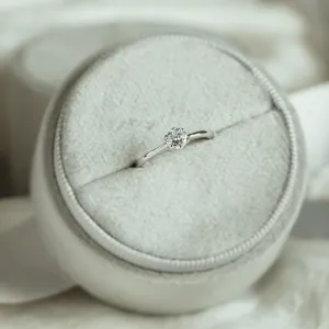 STAMI gold diamond engagement ring Thumbnail