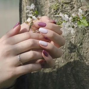 Zlaté snubní diamantové prsteny NOTSE ve tvaru srdcí Thumbnail