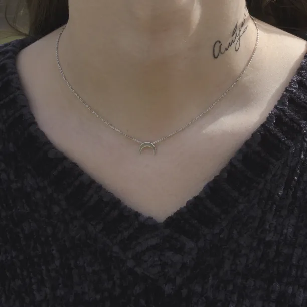 Zlatý náhrdelník s půlměsícem VITKE Image