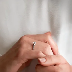 Zásnubní prsten s diamantem 0.4ct RISTE Thumbnail