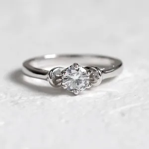 RISTE diamond engagement ring 0.4ct