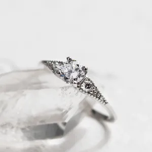 ORSET gold diamond engagement ring Thumbnail
