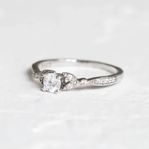 KREKE gold diamond engagement ring Thumbnail