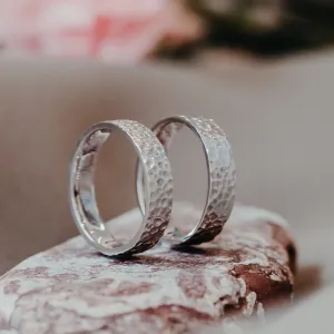 Tepané snubní prsteny ze zlata LANI Thumbnail