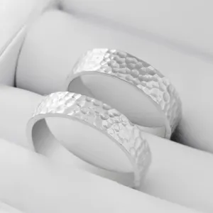 Tepané snubní prsteny ze zlata LANI Thumbnail