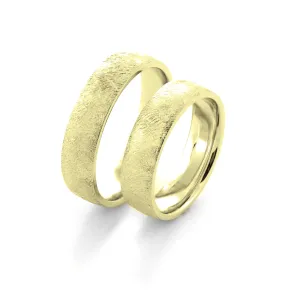 Original textured wedding rings KAWI Thumbnail