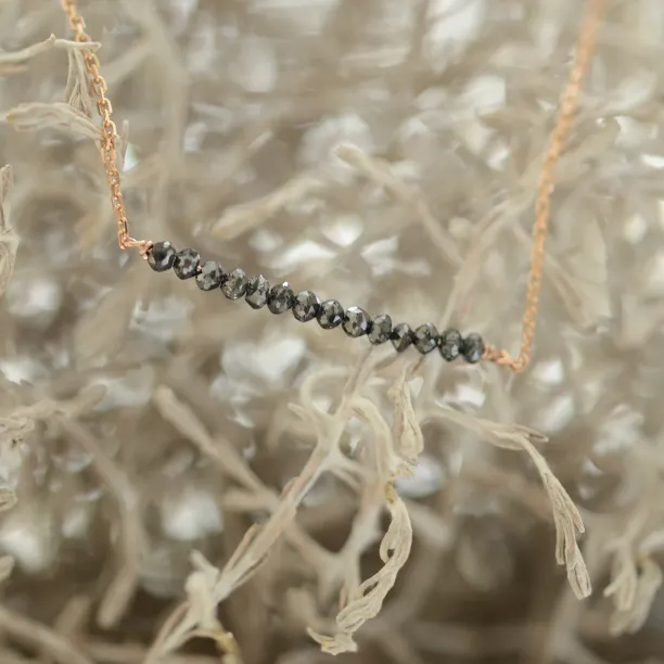 Zlatý náramek s diamanty GANI Image