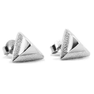 Elegantní zlaté náušnice TRIE Thumbnail