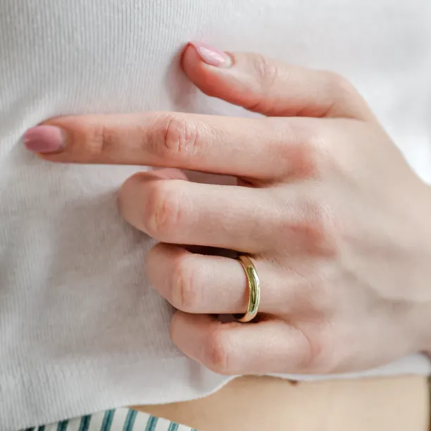 Snubní prsteny ze žlutého zlata D-SHAPE MONTANA Image