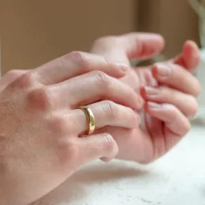 Snubní prsteny ze žlutého zlata D-SHAPE MONTANA Thumbnail