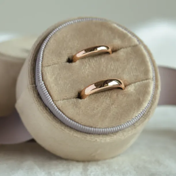 Snubní prsteny  z červeného zlata D-SHAPE ALASKA Image