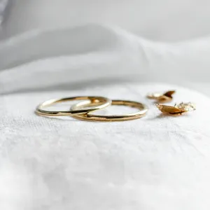 Wedding gold rings LOBE
