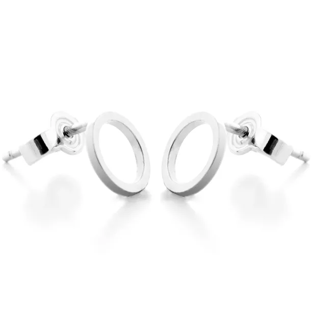 Zlaté minimalistické karma náušnice ROLI Image