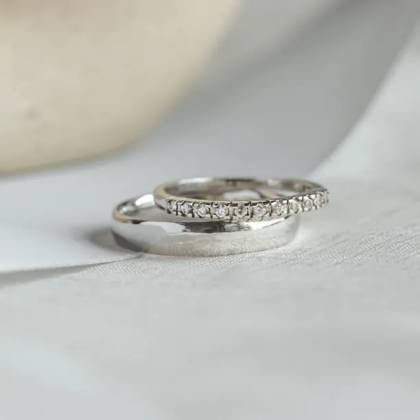 Snubní zlaté prsteny s diamanty BARSET Image