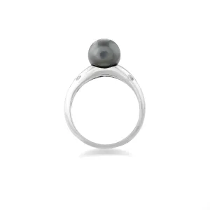 Prsten s hematitem a diamanty DOGA Thumbnail