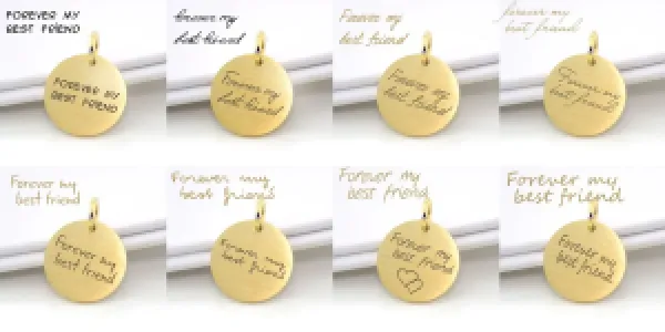 Minimalistický náhrdelník s možností gravíru ALTA  Thumbnail