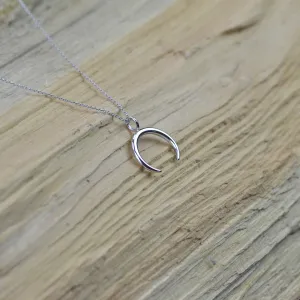 Mystický náhrdelník ve tvaru půlměsíce ANEBY Thumbnail