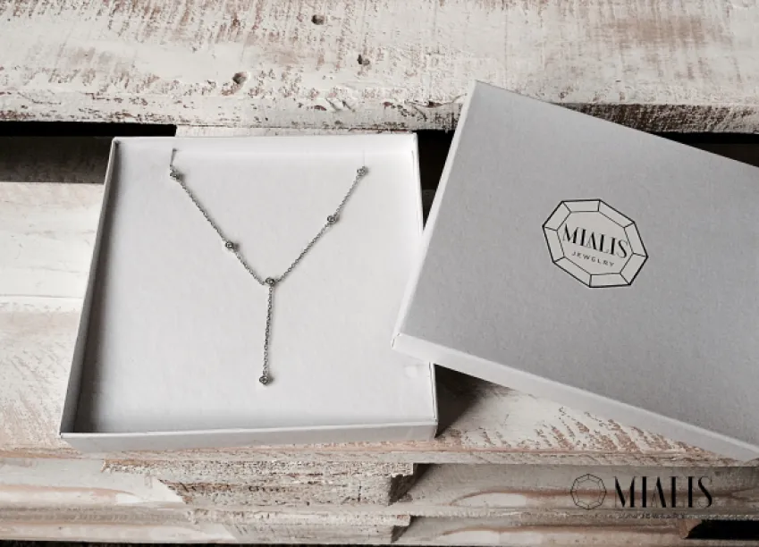 Zlatý náhrdelník s diamanty ARSA Image