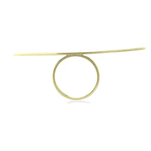 Atypický prsten ze zlata s diamantem Donna Thumbnail