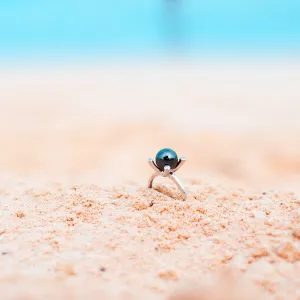 Zlatý prsten s hematitem a diamanty BURAS Thumbnail