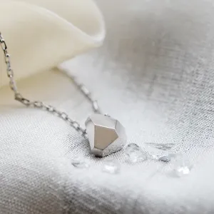 Jednoduchý stříbrný řetízek s přívěskem RISO Thumbnail