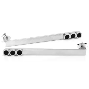 Nevšední náušnice s trojtečkou VERU Thumbnail