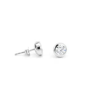 Stříbrné náušnice se zirkonem KLOFTA Thumbnail