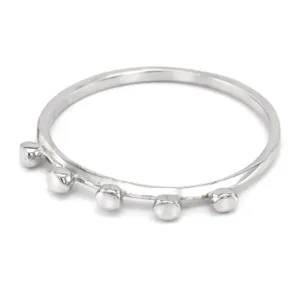 Minimalistický prsten ze stříbra FANO Thumbnail