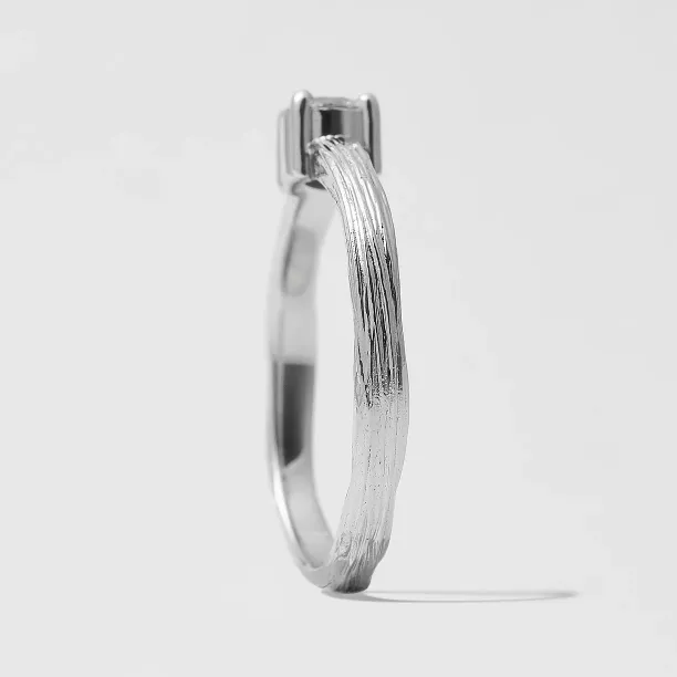 Netradiční zásnubní prsten s lab grown diamantem BRITTANY Image