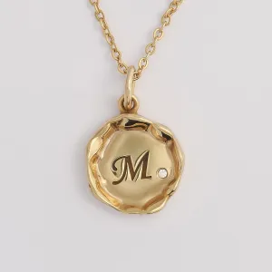 Personalizovaný náhrdelník s diamantem COLETTE