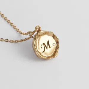 Personalised diamond necklace COLETTE Thumbnail