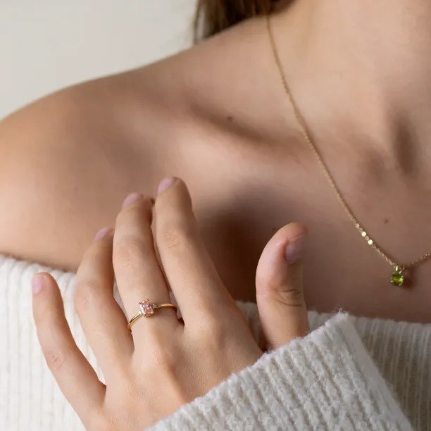 Romantický prsten s lab grown diamanty ARCTELIA Image