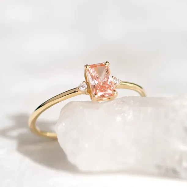 Romantický prsten s lab grown diamanty ARCTELIA Image