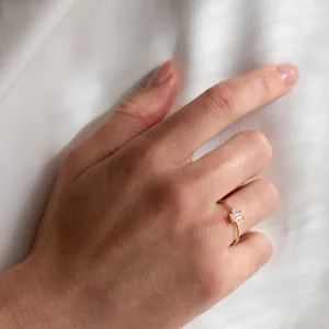 Romantický prsten s lab grown diamanty ARCTELIA Thumbnail